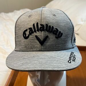 Callaway Grey & Black Apex Chrome Soft Golf Cap